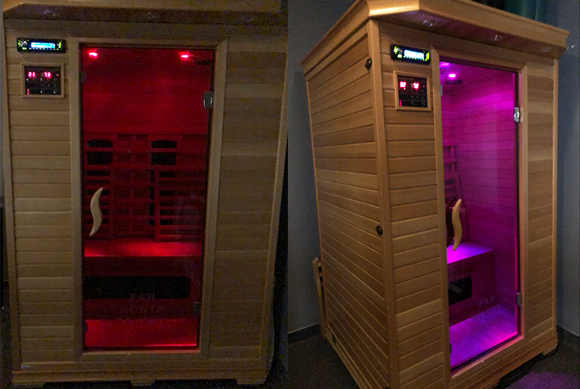 infrared sauna - float wellness & massage sherwood park